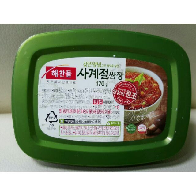 韓國 拌飯醬/包飯醬/烤肉醬 170g
