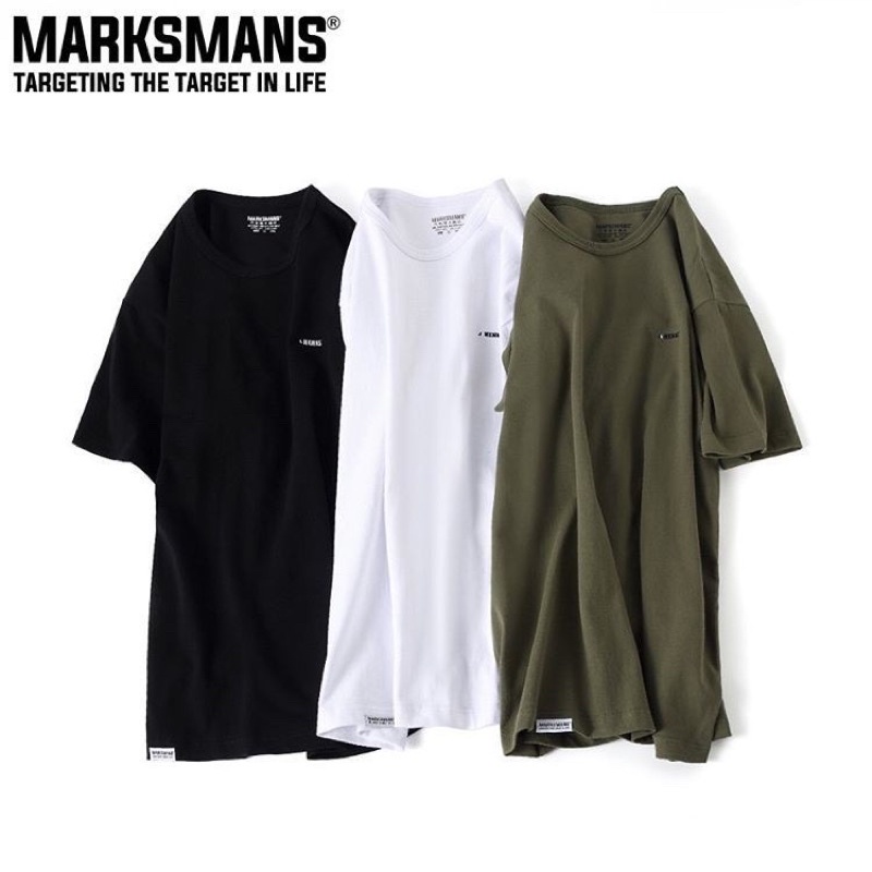 MARKSMANS 素面短Tee 黑色XL