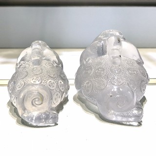 『晶鑽水晶』天然乳白水晶 精雕三腳蟾蜍 咬錢蟾蜍 約5-6cm 避邪擋煞 招財 保平安 客廳玄關財位 送禮自用 附錦盒