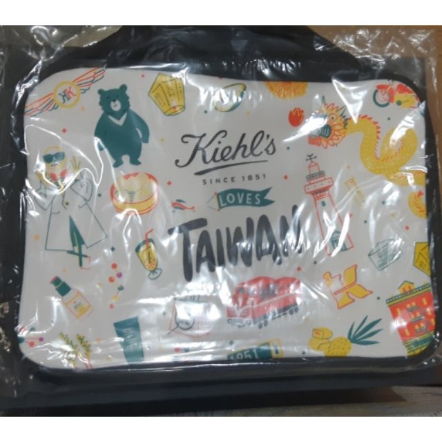 Kiehl S 契爾氏愛台灣旅行收納包 蝦皮購物