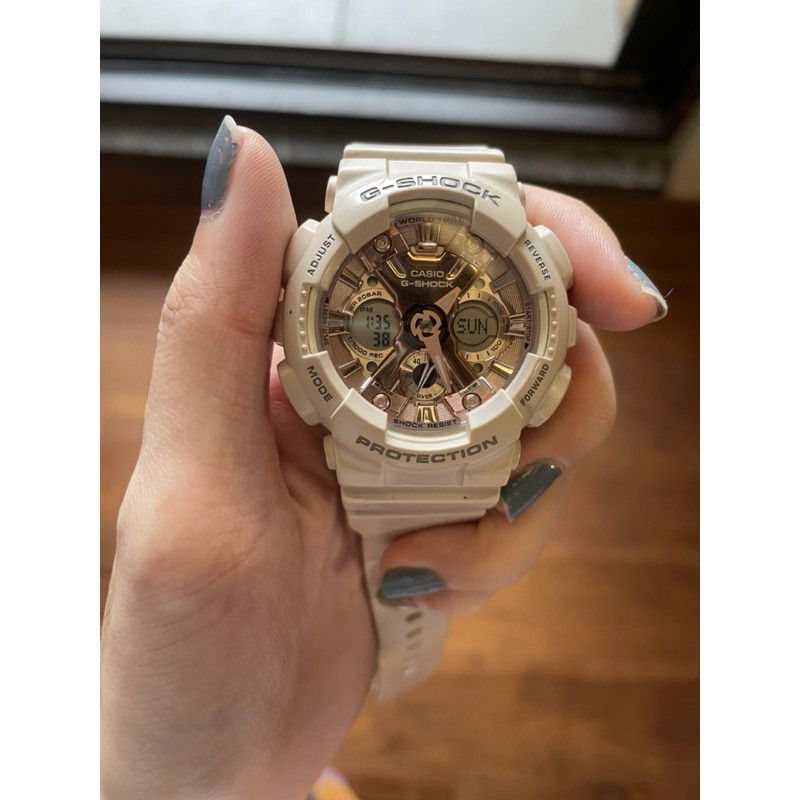 Casio5518手錶粉色超美款二手