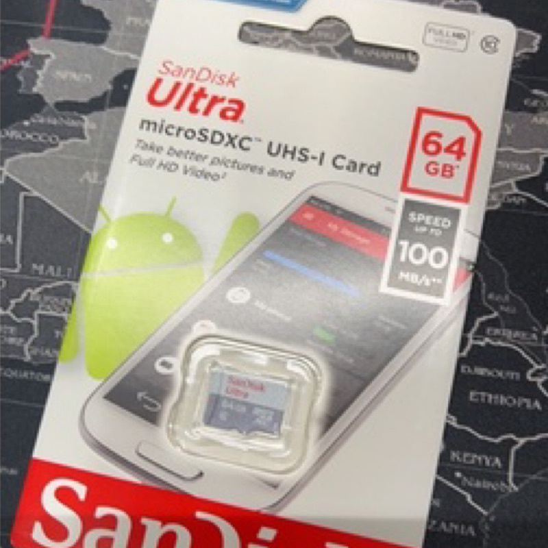 原廠公司貨 SanDisk Ultra microSD UHS-I 【64GB/128GB】記憶卡-白