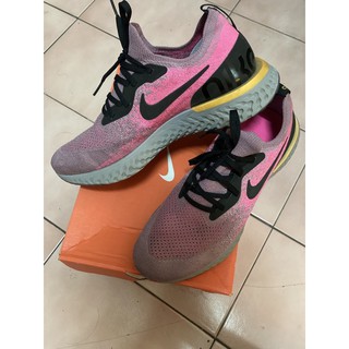 NIKE EPIC REACT FLYKNIT 黑粉us10