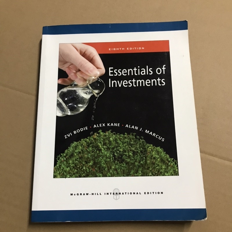 Essentials of Investments 華泰文化 大學 原文書 課本