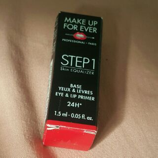 MAKE UP FOR EVER 迷你第一步奇肌對策-眼唇定色撫紋霜1.5ml（2022.08）