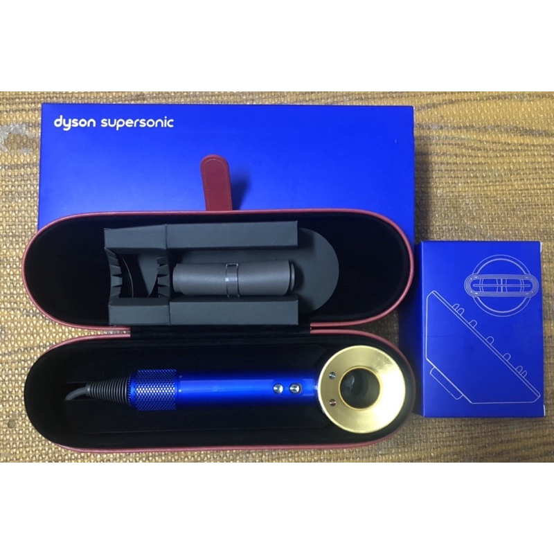 Dyson Supersonic金箔版吹風機HD01(藍色金箔精裝版)