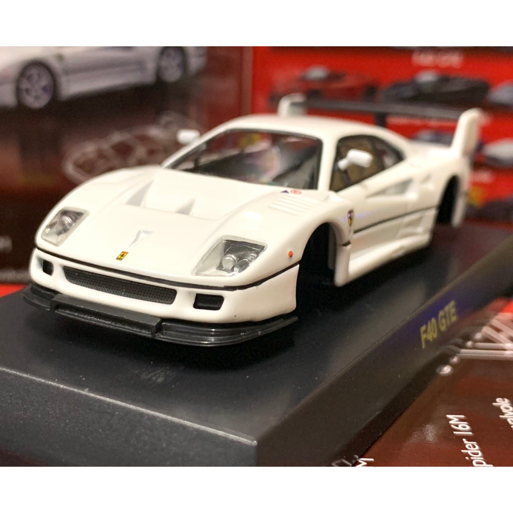 [現貨] Kyosho京商 1/64 Ferrari 法拉利 精緻小車收藏  F40 GTE 白色