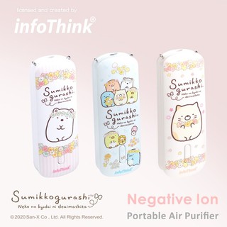 InfoThink 隨身項鍊負離子空氣清淨機 (高規格2千萬負離子) 全球醫護首選 臺灣製造 公司現貨