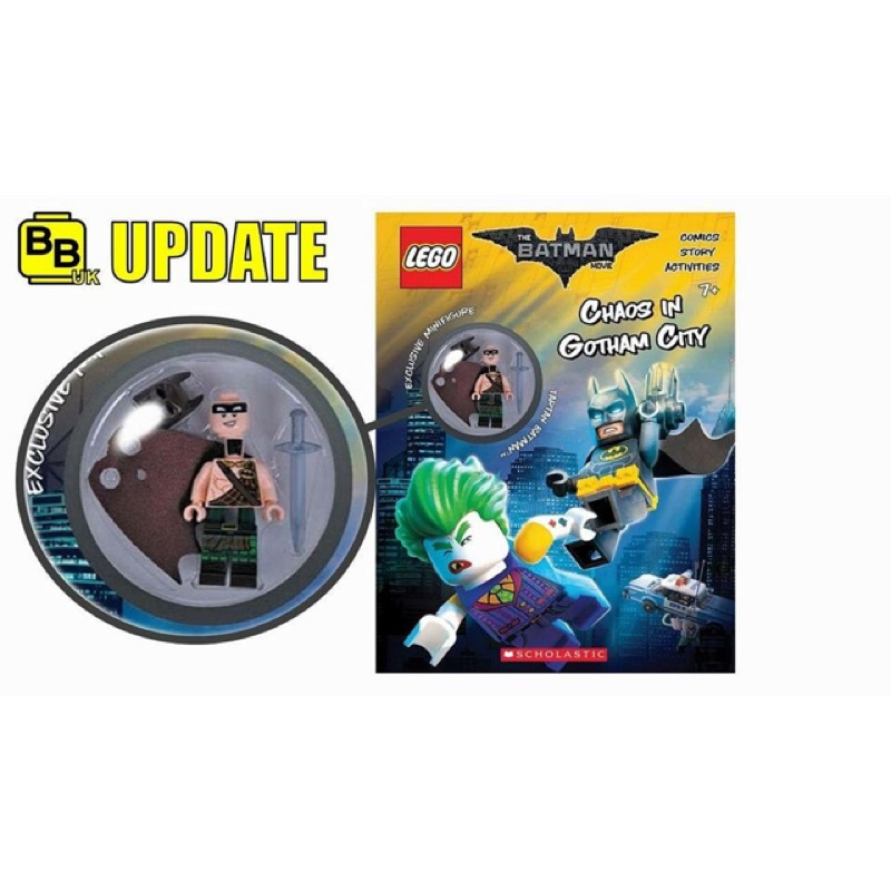 Lego Tartan batman 泰坦蝙蝠俠 單售人偶(2017樂高書附，未含書)