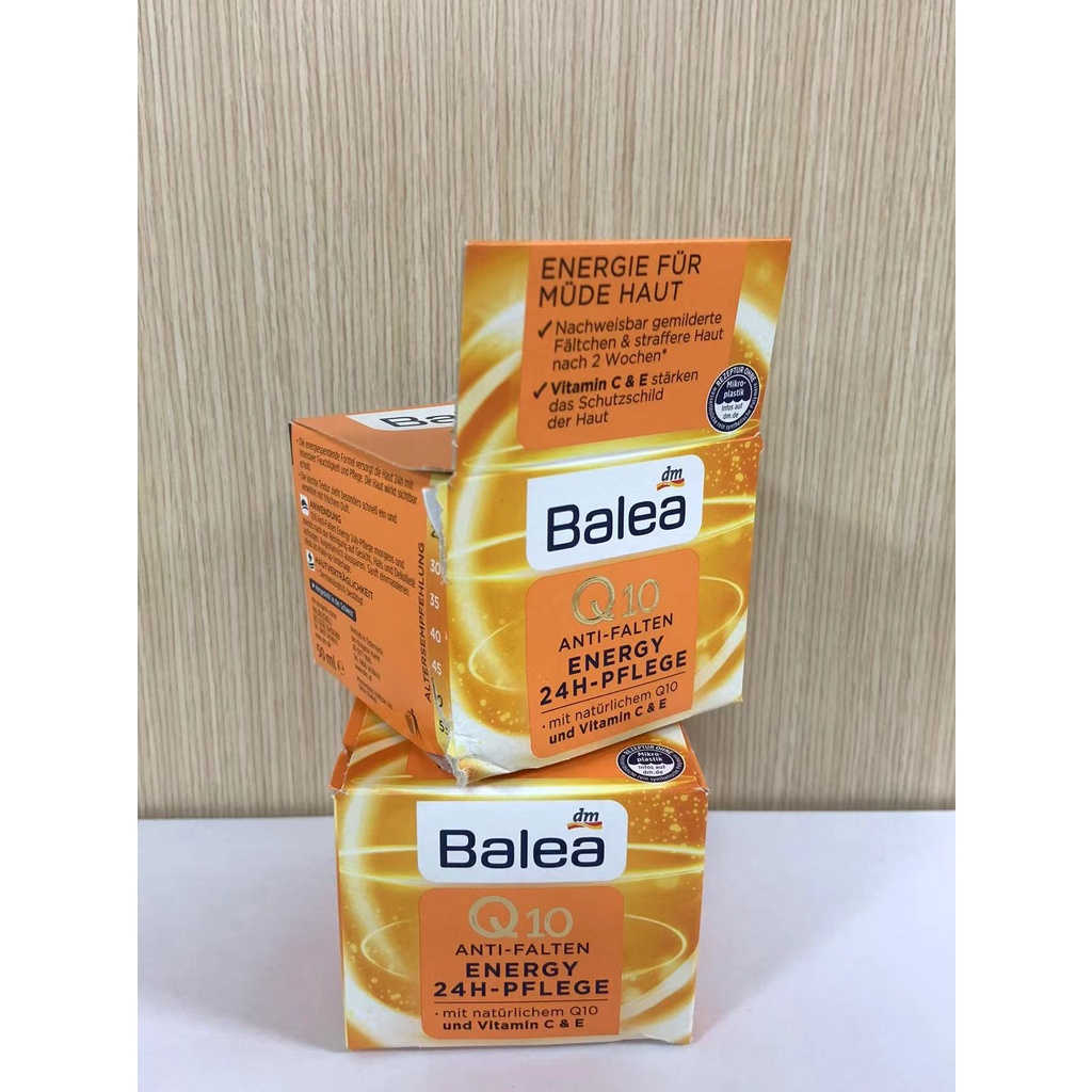 德國 Balea Q10能量24小時護理面霜50ml (盒凹)