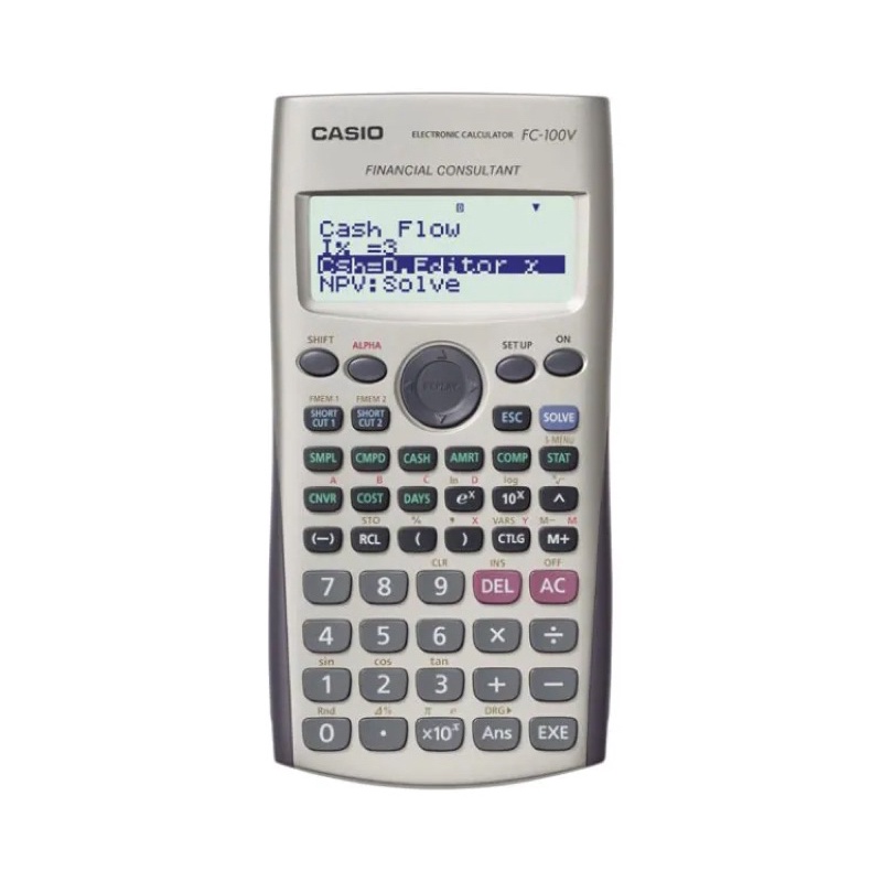 (二手)Casio FC-100V 財務型計算機