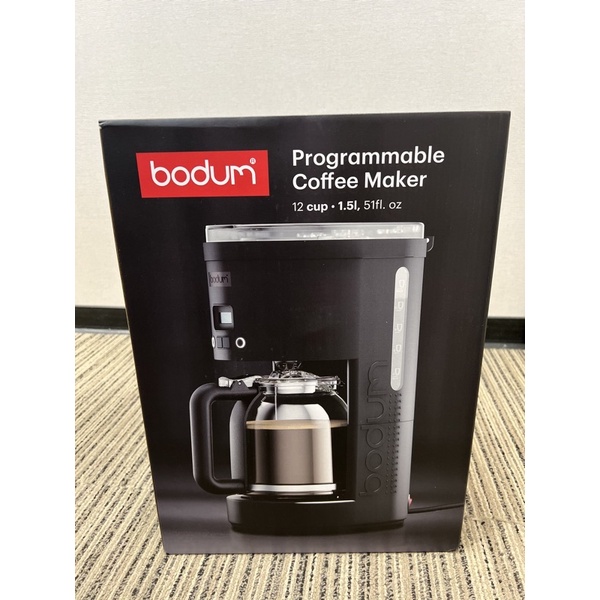 現貨全新 丹麥bodum 1.5L美式濾滴咖啡機 滴漏咖啡機 全聯咖啡機 咖啡機 免耗材 全自動咖啡機 自煮咖啡機