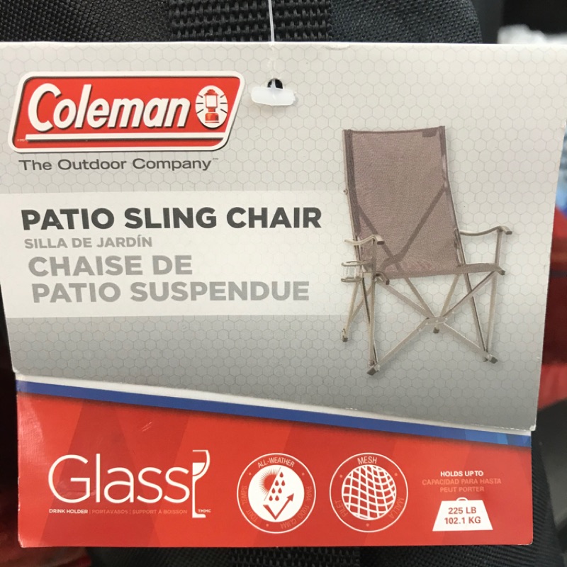 EZ賣場 Coleman 鋁製高背折疊椅（含運）