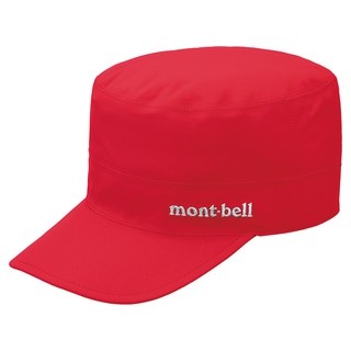 【mont-bell】1128629 POP 罌粟紅【Gore-tex/70D/工作帽】Work Cap 棒球帽防水帽