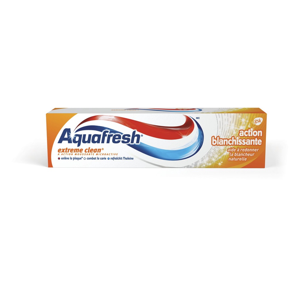 [現貨在台] Aquafresh極致清潔美白行動日常護理牙膏