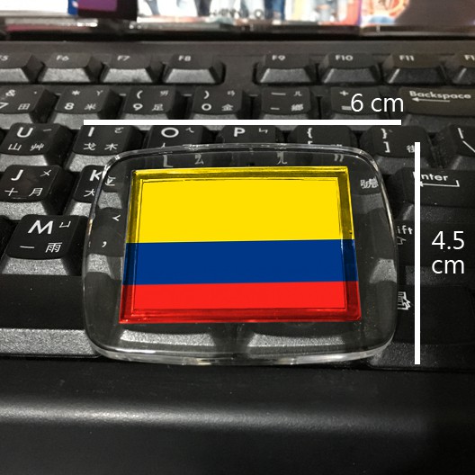 哥倫比亞 國旗 磁鐵 吸鐵 Colombia