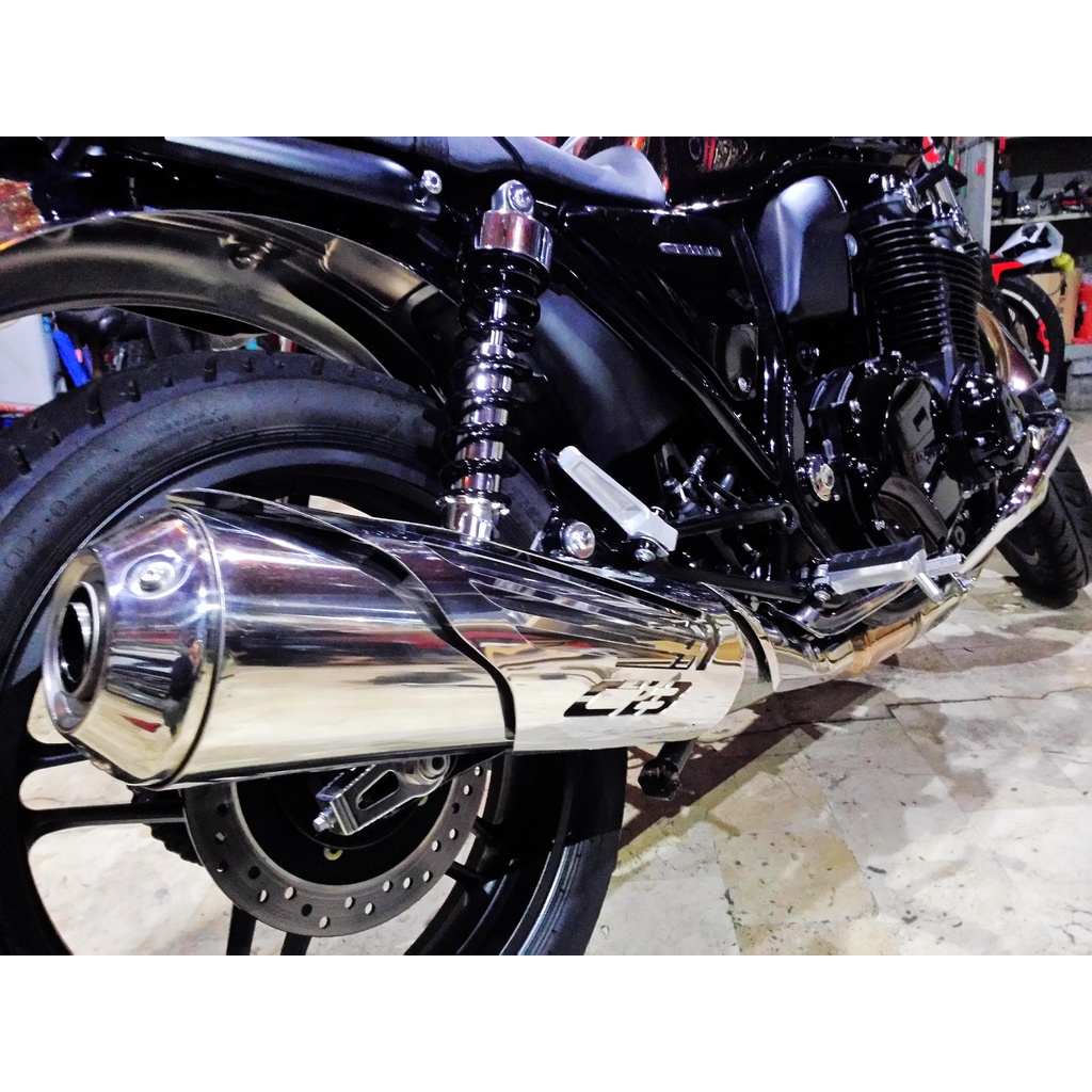 (單管) Honda CB1100 排氣管 防燙蓋 2009-2013 防摔 保護 (免束帶)不鏽鋼