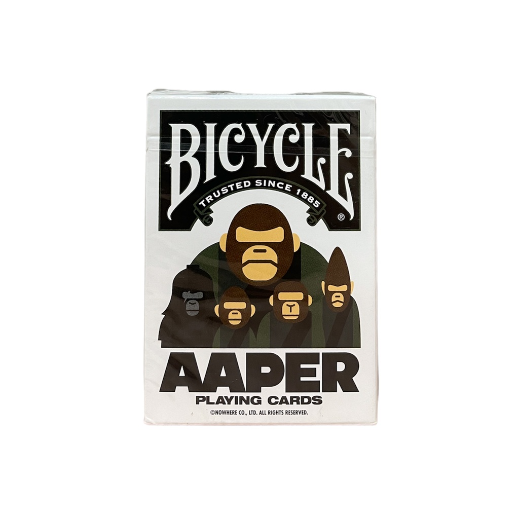 Aape BAPE 撲克牌 POKER【現貨】全新 門市 真品 AAPER x BICYCLE聯名 交換禮物 美國製造
