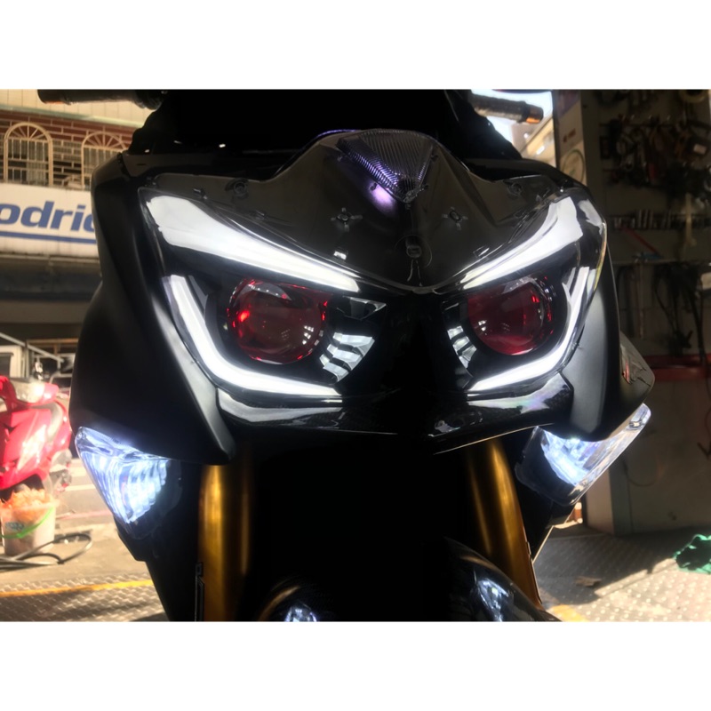 蘆洲至斌 燈の匠force 送t10小燈複眼式魚眼大燈現貨秒寄合法可驗車 蝦皮購物