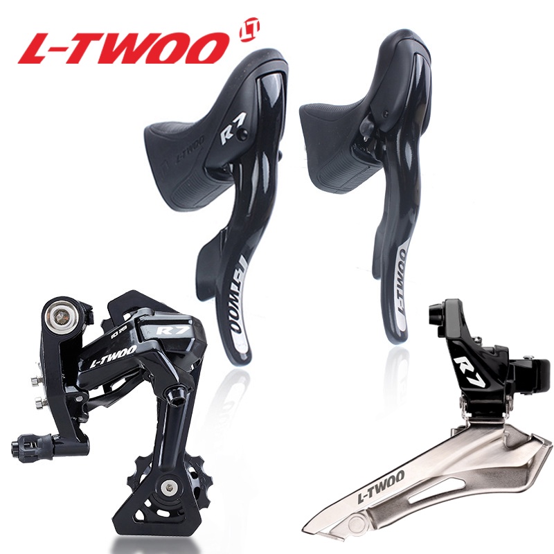 LTWOO R7 2x10 20 速 Velocidade 公路腳踏車套件變速桿 + 後變速器 + 前變速器兼容禧瑪諾