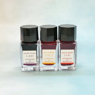 日本 Pilot 百樂色彩雫墨水 iroshizuku 15ml IRO鋼筆墨水 山葡萄 夕燒 冬柿