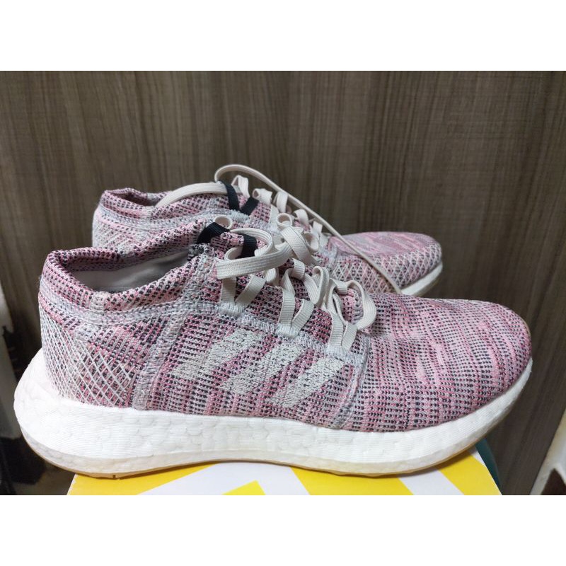 ADIDAS PureBOOST GO W [B75824] 女鞋 運動 休閒 慢跑震愛迪達 粉紫