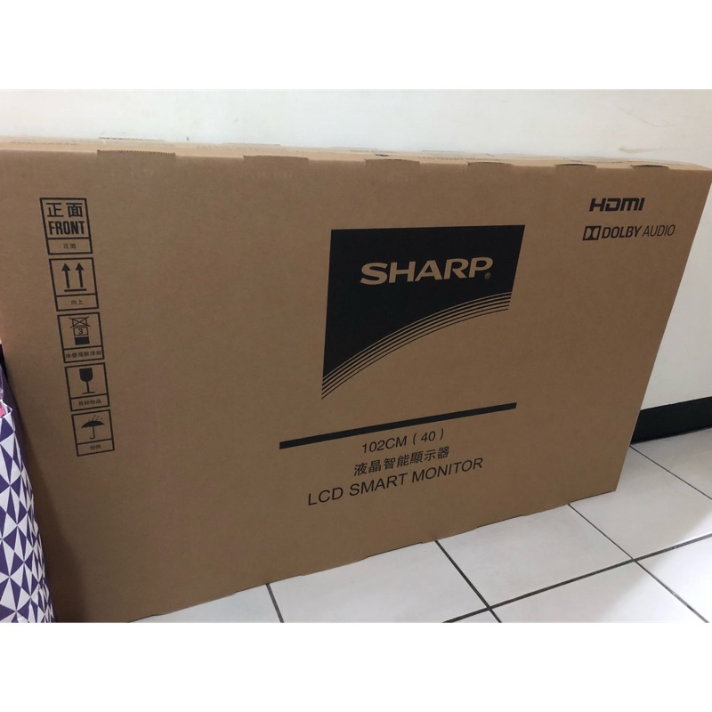 Sharp 40吋 電視 lcd smart monitor