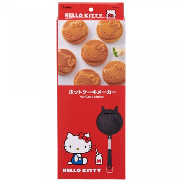 【現貨】小禮堂 Hello Kitty 鋁合金鬆餅烤盤 (大臉款)