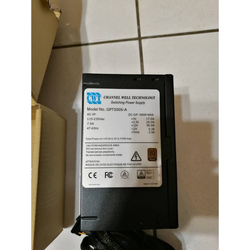 Pc用 電源 500w 80 Plus メルカリ