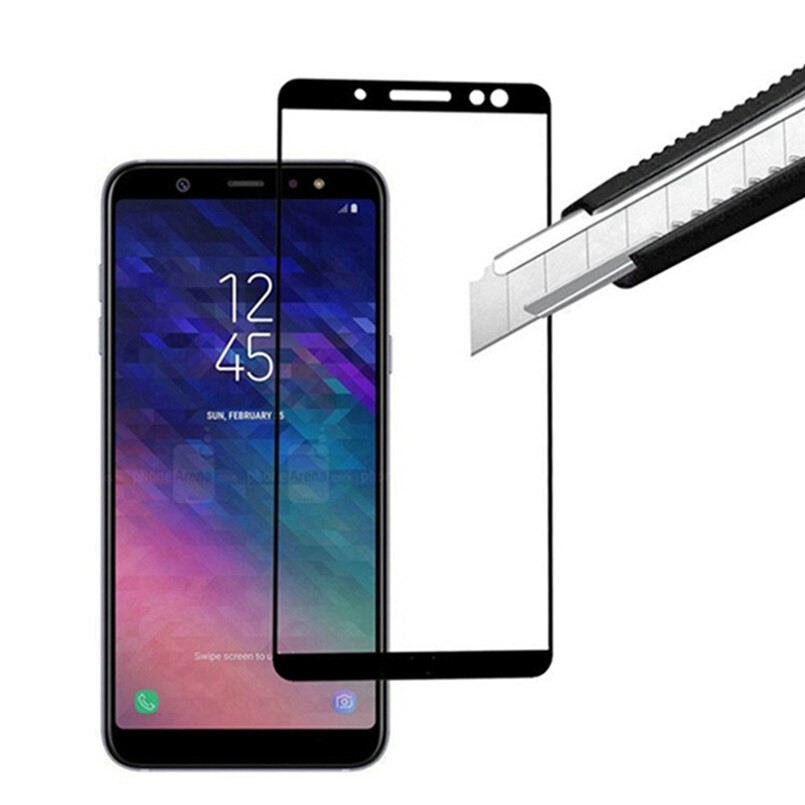 現貨適用於三星Samsung Galaxy A5 A6 A7 A8 J2pro plus 2018 A750全蓋鋼化玻璃