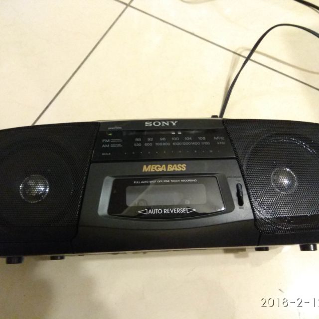 二手 Sony收音機CFS-229