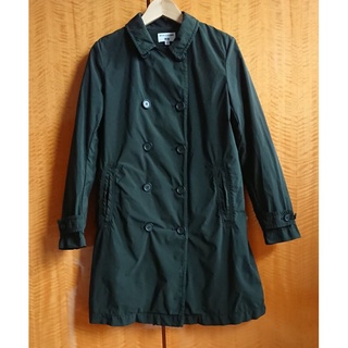 [二手] uniqlo ines 女雙排扣風衣外套 M