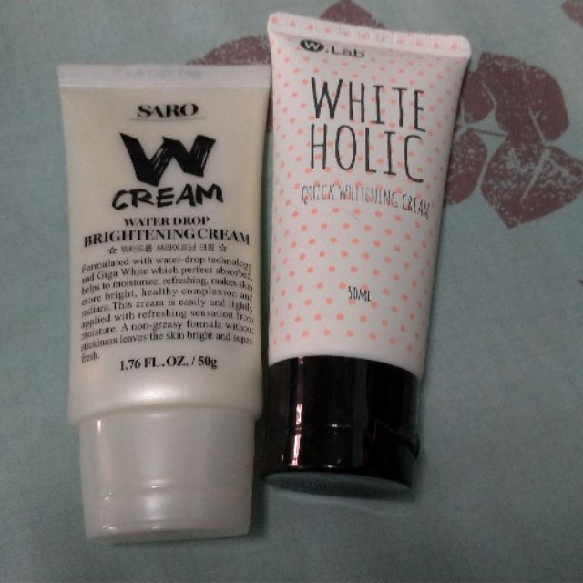 韓國 W.Lab White Holic 白雪公主素顏霜    韓國SARO W CREAM水粒霜