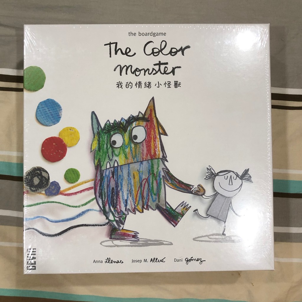 【開心桌遊-現貨】我的情緒小怪獸 The Color Monster 繁體中文版 情緒引導桌遊