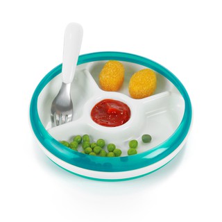 【OXO】tot 分格餐盤 - 共2色《泡泡生活》無毒 安全食用 不含雙酚A 防滑分隔
