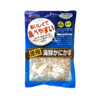 ★Petshop寵物網★日本藍-海鮮蟹肉絲60g/200g