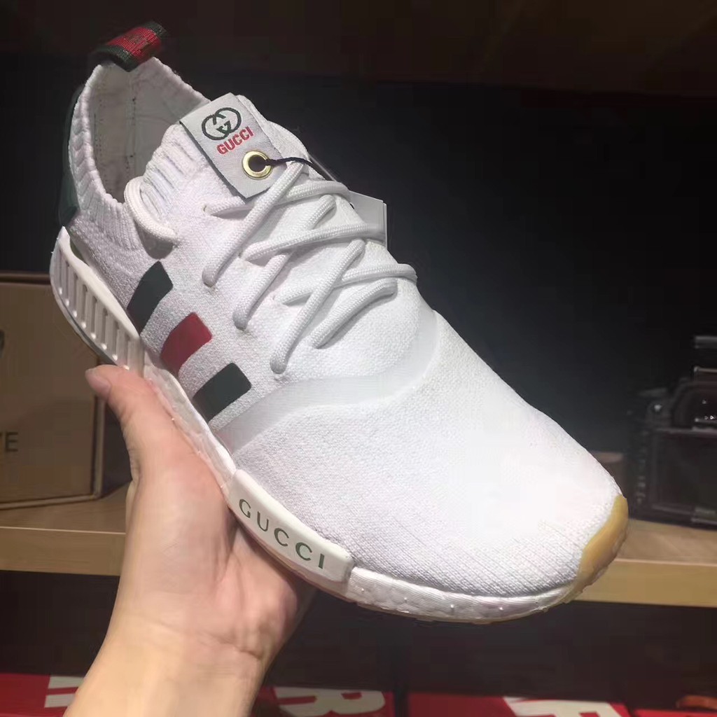 gucci x adidas nmd white