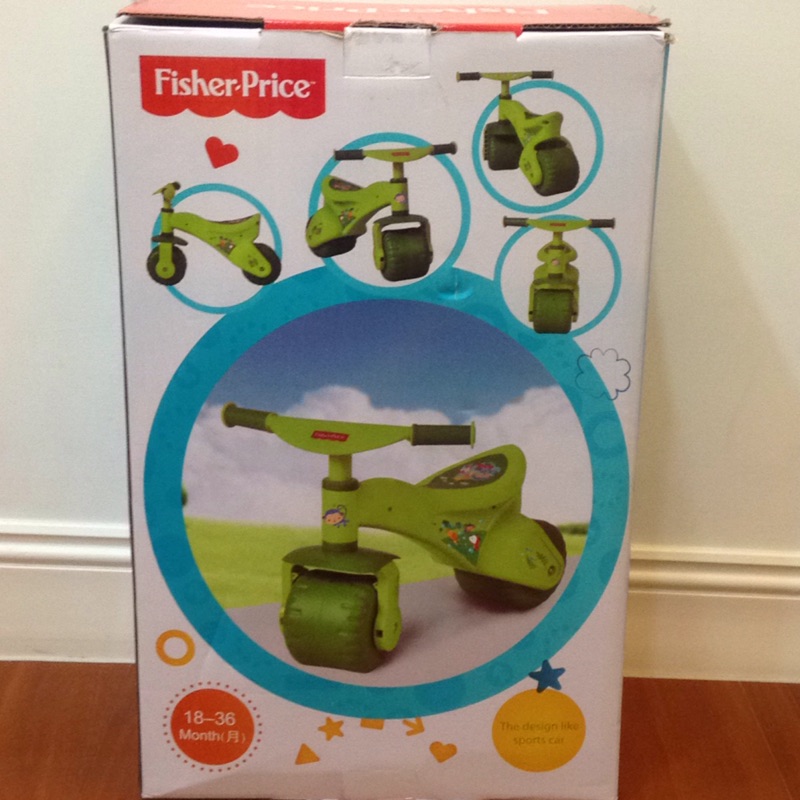費雪牌兒童滑行車/FISHER PRICE WALKBIKE/平衡車/腳踏車/玩具車