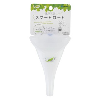 日本製 inomata 1131和風呂 吸盤式 立體漏斗 4905596113188-白