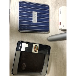 Fossil 真皮牛 二手短夾(可拆厚度可調整）