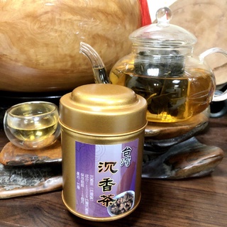 台灣現貨 頂級沉香茶 立體茶包8入組 品茗金罐裝 高山茶 台灣茶 手工採收