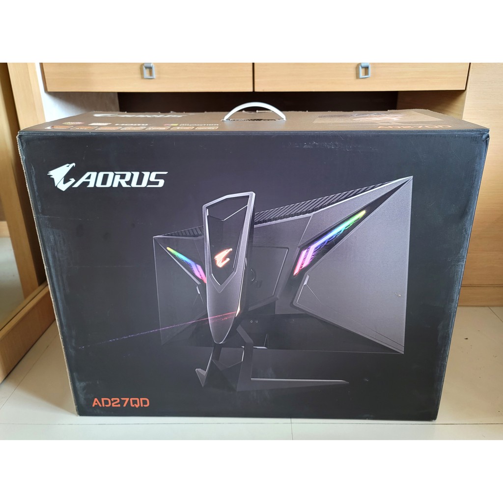 技嘉 AD27QD 27吋 2K 144Hz GSYNC Freesync 1440p 螢幕 電競 QHD AORUS