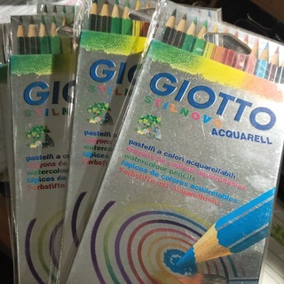 📍現貨-Giotto水溶性彩色鉛筆（12色）
