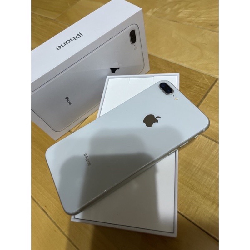 現貨 原廠包裝盒 非整新 空機 iPhone 8 Plus 64g 銀色 公司 5.5吋 apple 蘋果手機 i8+