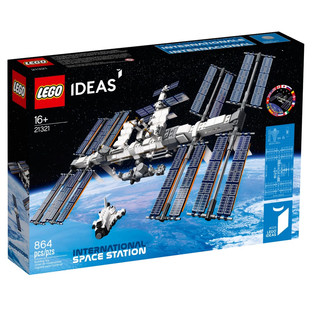 【紅磚屋】樂高 LEGO 21321 IDEAS 系列 國際太空站 &lt;現貨 / 盒況優&gt;