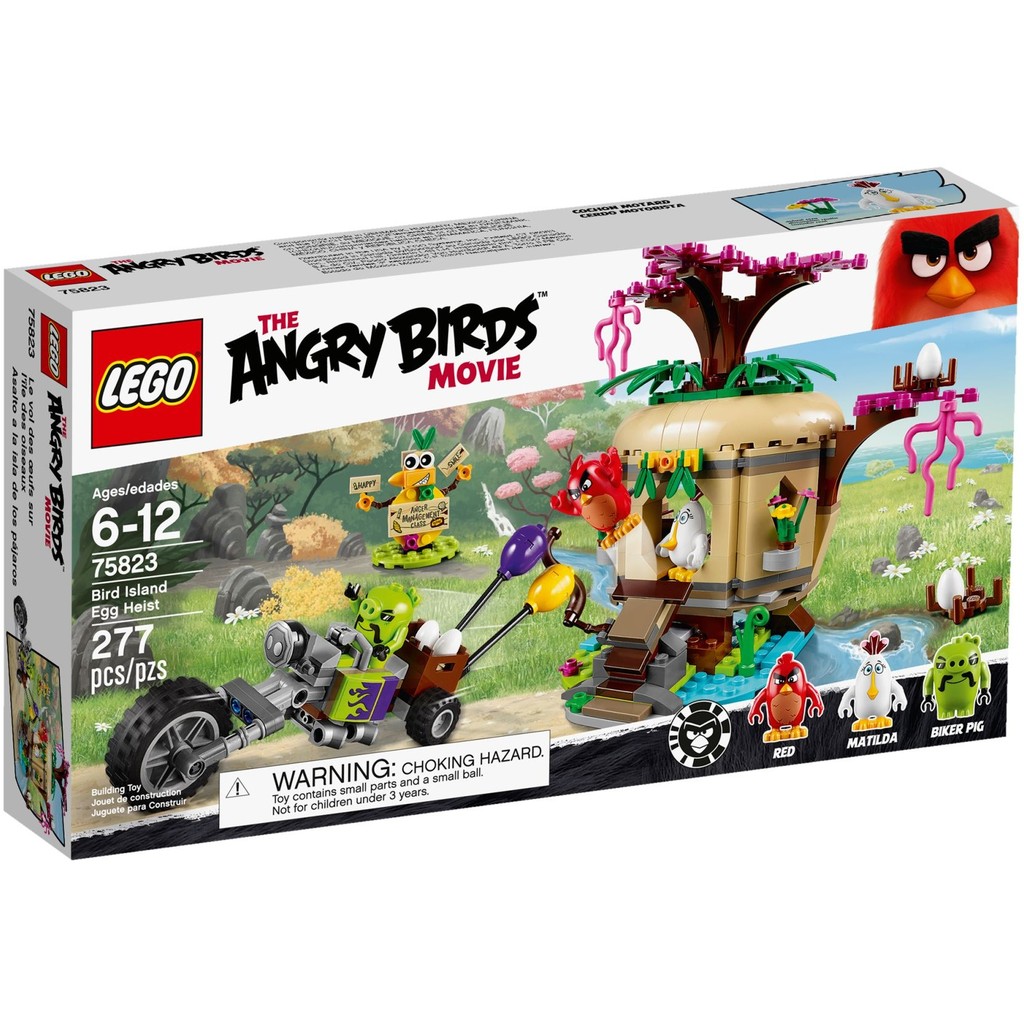 Lego 樂高 ANGRY BIRDS 憤怒鳥系列  75823 全新未拆