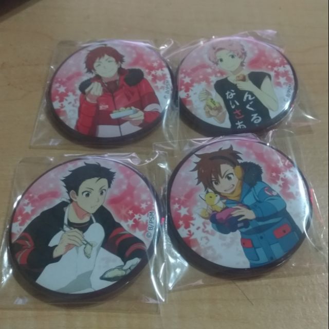 SideM フィジカル徽章 天道輝 木村龍 橘志狼 兜大吾