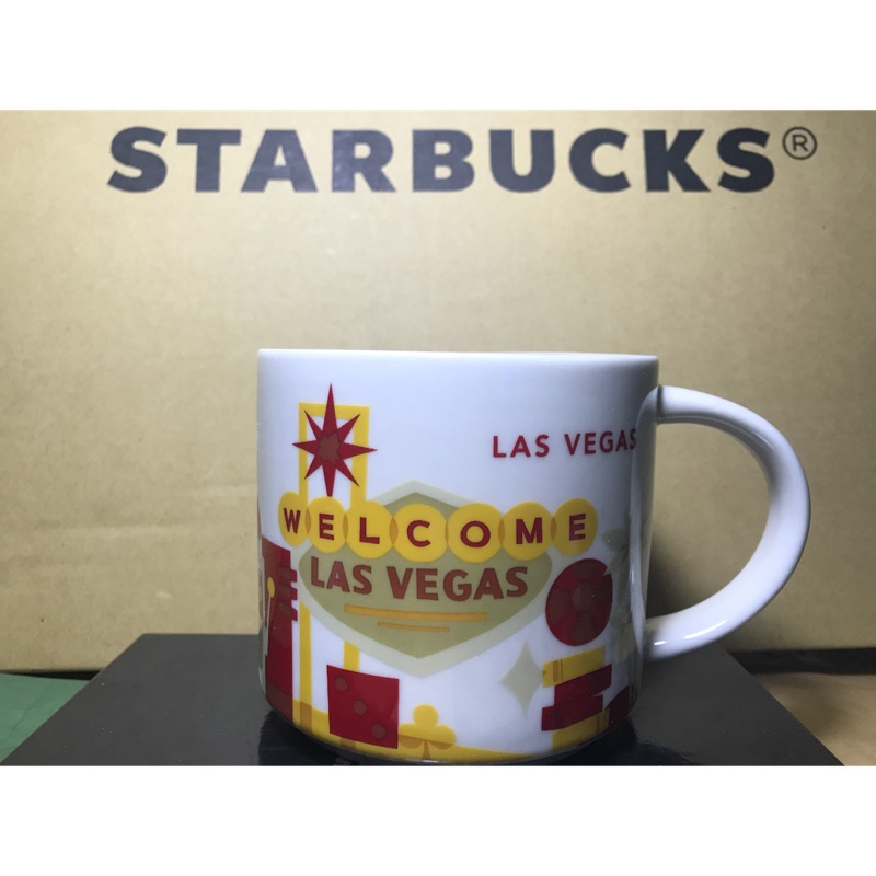 星巴克 Starbucks 賭城 拉斯維加斯 Las Vegas YAH You Are Here 馬克杯 城市杯