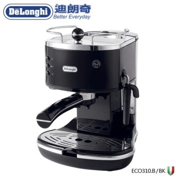 僅黑色* 義大利 Delonghi 迪朗奇Icona系列 ECO310 義式濃縮咖啡機 福利優惠品