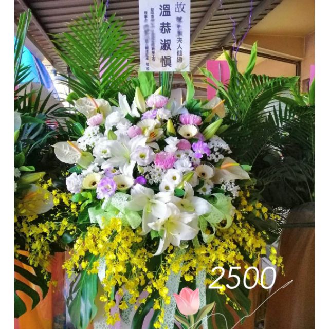 高架花籃 羅馬花柱 台南荳荳花坊 蝦皮購物